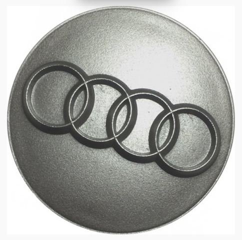 Колпачок для дисков Replica Audi серебро 59/55/12