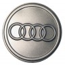 Колпачок на диски Audi 66/62/12 серебристый