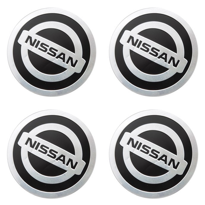 Наклейки на диски Nissan 90 мм (уцененные)