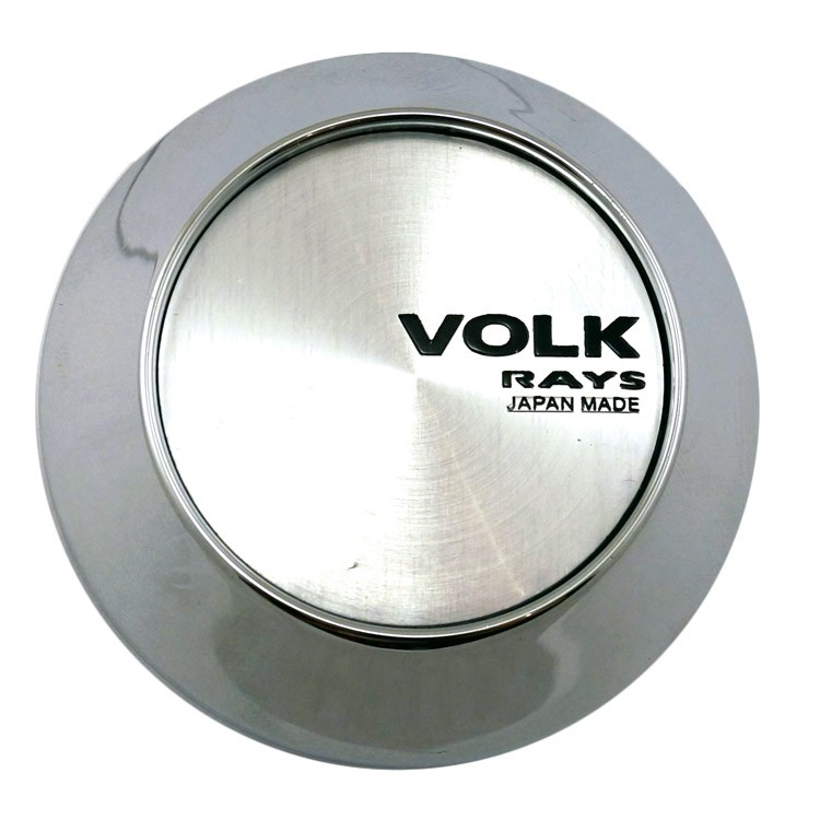 Колпачок на диски Volk 64/60/6 хромированный конус