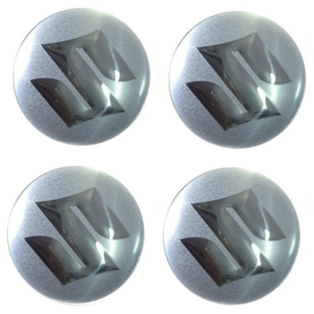 Наклейки на диски Suzuki silver сфера 56 мм