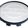 Колпачок на литые диски Nissan 58/50/11 хром