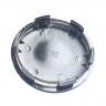 Колпачки на диски 62/56/8 хром со стикером Z silver хром