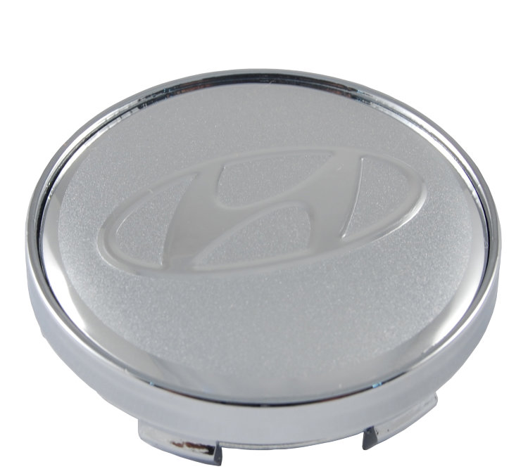 Колпачок на диски Hyundai 60/56/9 хром-серебро