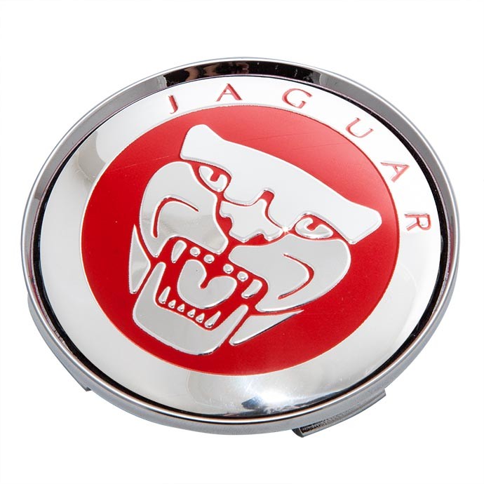 Колпачок на диск Jaguar 59/50.5/9 красный 