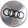 Колпачок на диски Audi 60/55/7 хром