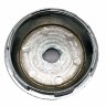 Колпачок на диски Mazda 61/56/9 black конус 