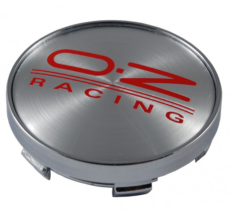 Колпачок на диски OZRacing 61/56/10 4M0-601-170-JG3 серебро-красный 