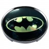 Колпачки на диски 62/56/8 хром со стикером Batman черный 