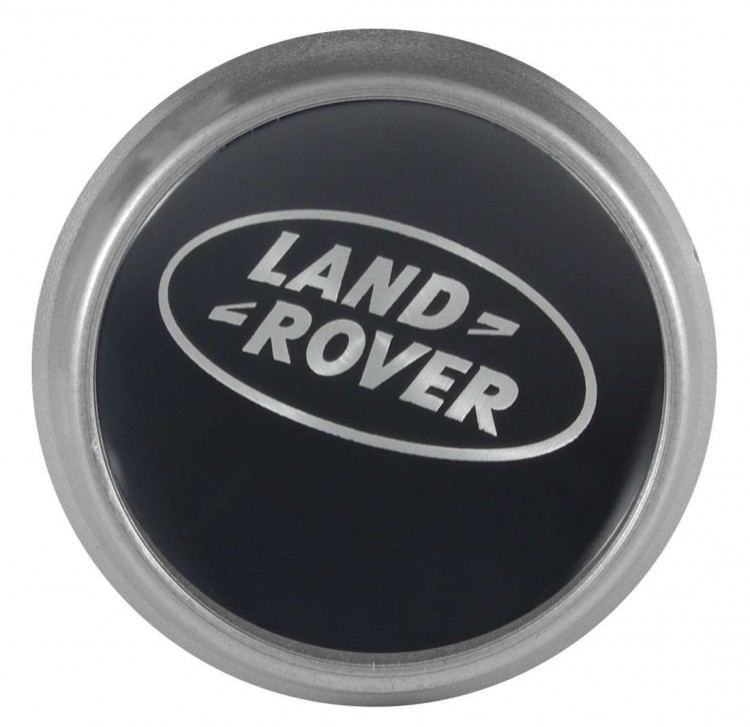 Колпачки на диски ВСМПО со стикером Land Rover 74/70/9 хром 