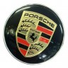 Колпачок на диски Porsche 68/57/12 хромированный 