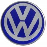 Колпачок на диски Volkswagen 60/55/7 хром/синий