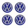 Колпачок на диски Volkswagen 60/55/7 хром/синий
