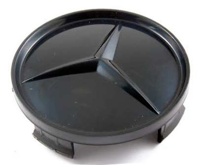 Колпачок на диски Mercedes 74/71/14 черный 