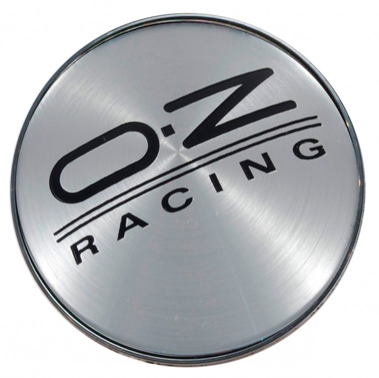 Колпачок на диски OZ Racing  62/57/5 серебро с черным