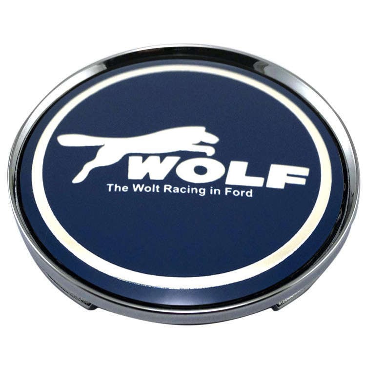 Колпачок на диск Ford Wolf 59/50.5/9 синий 