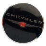 Колпачок на диски Chrysler 63/58/8 черный хром