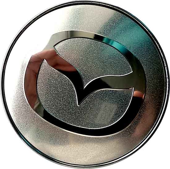 Колпачок на диски Mazda 60/56/9 серебристый
