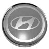колпачок центрального отверстия
Hyundai  63/58/8 серый+хром