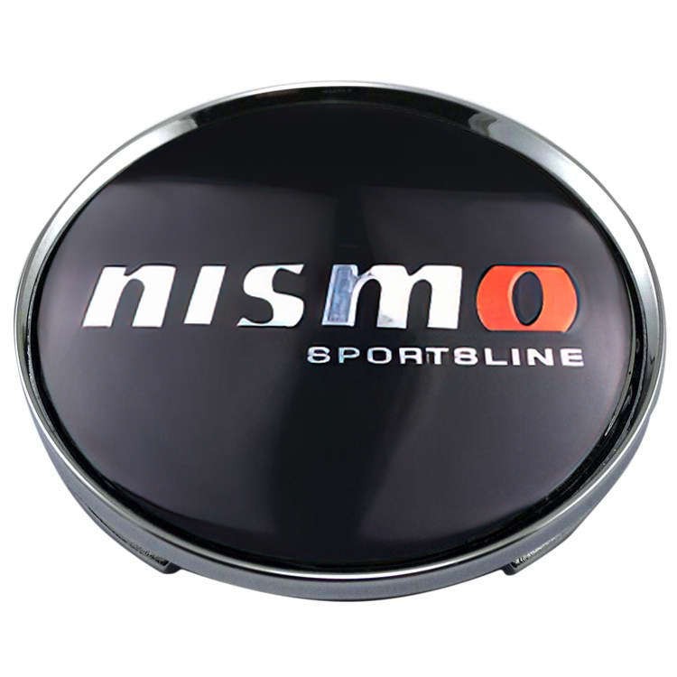 Колпачки на диски 62/56/8 со стикером Nissan Nismo