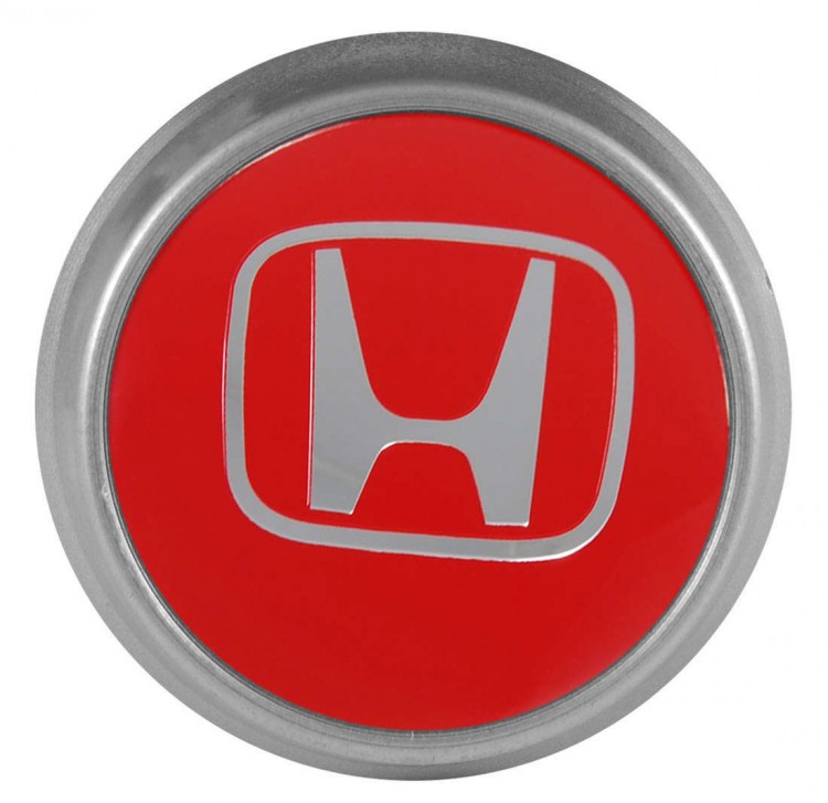 Заглушка на диски Honda 74/70/9 красный
