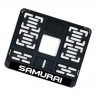 Рамка для номера мотоцикла Samurai 190х145 мм