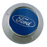 Колпачок на диски Ford 68/62/10 хром конус