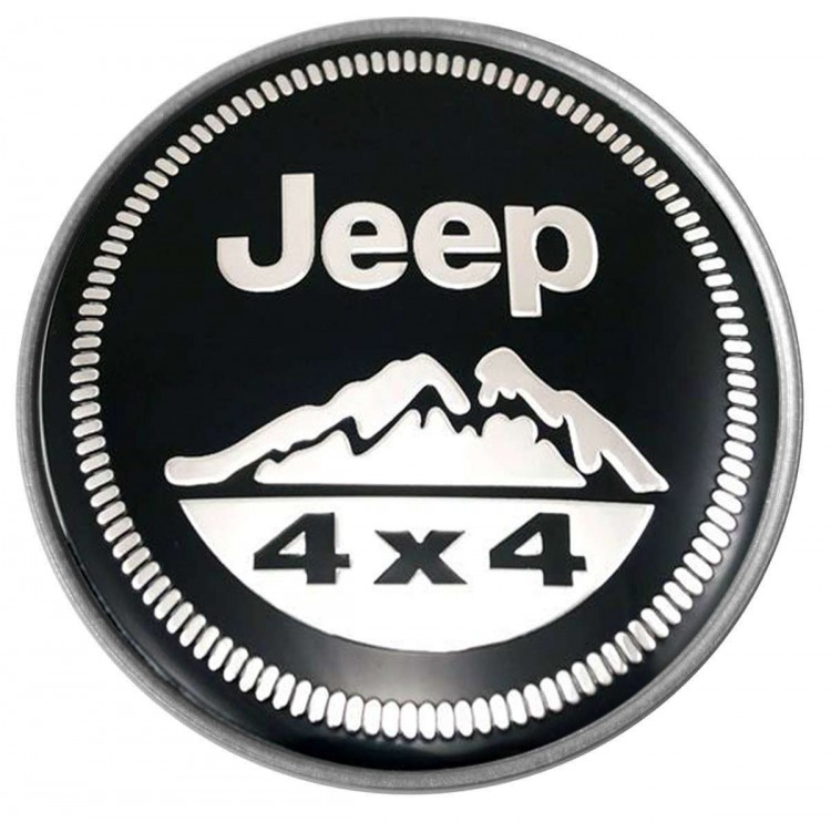 Колпачок на диски Jeep 4x4 60/55/7 черный