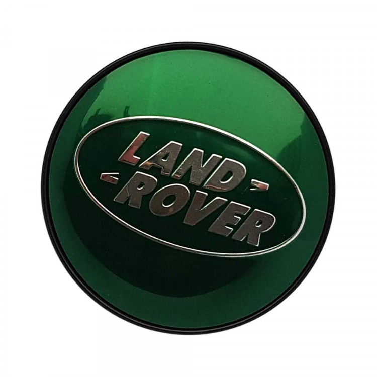Колпачок центральный диска Land Rover 68/65/12 зелёный