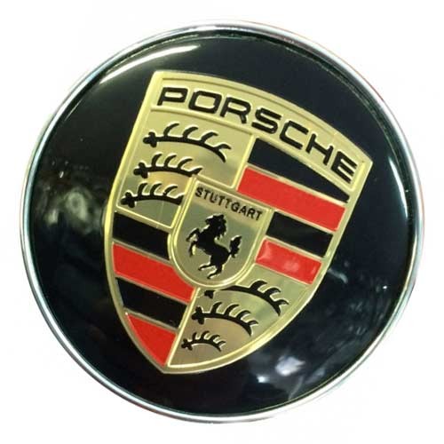 Заглушка ступичная Porsche 70/58/13 черная
