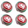 Заглушка ступицы Vauxhall 66/62/9 красный