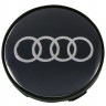 Колпачки для дисков Audi 60/56/9 черный 