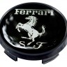 Заглушка ступицы Ferrari 66/62/10 black  