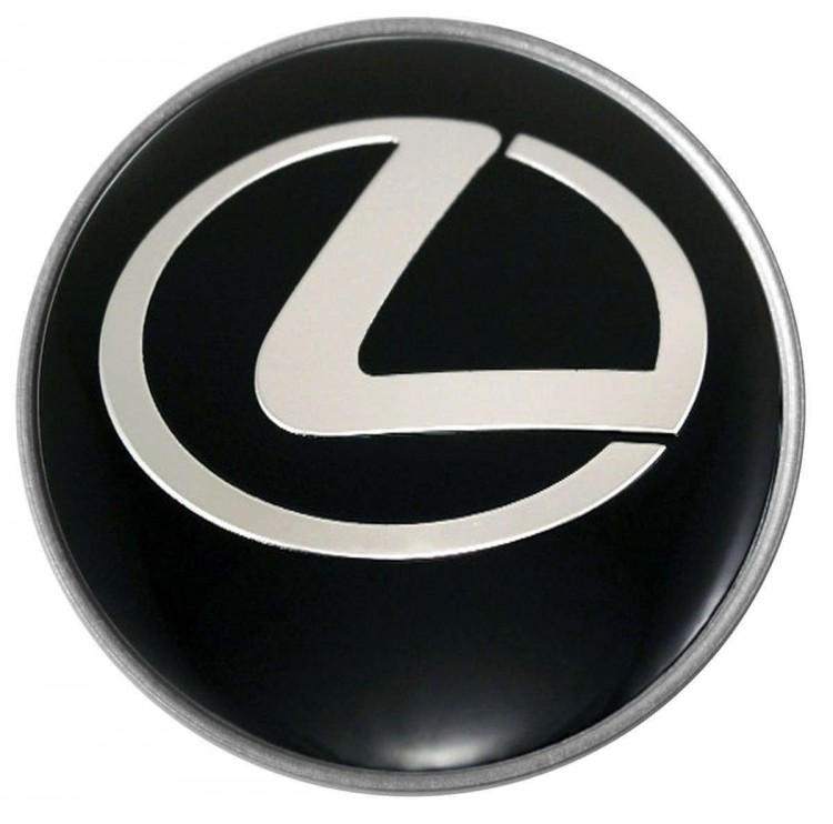 Колпачок на диски Lexus 60/55/7 черный 