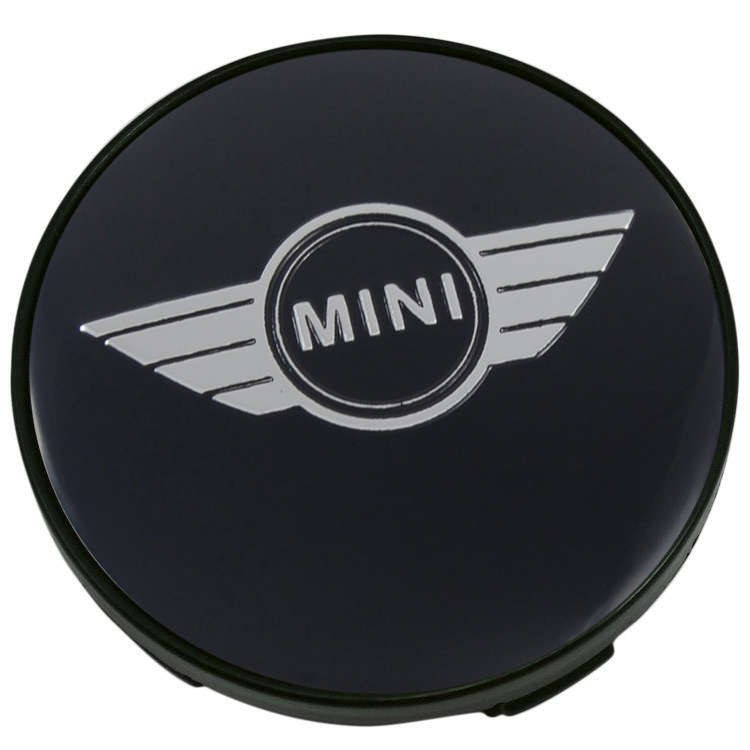 Колпачки на диски Mini Cooper 60/56/9 черный 