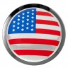 Заглушки для диска со стикером США (64/60/6) 