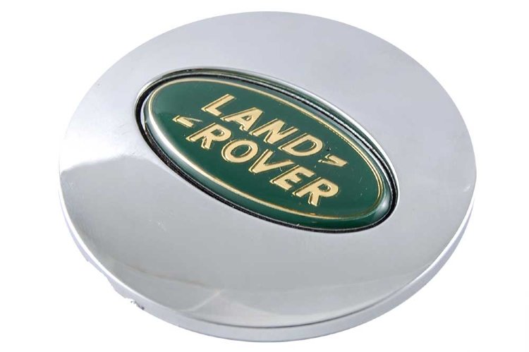 Колпачки на диски Land Rover, 61/49/9 crome/green