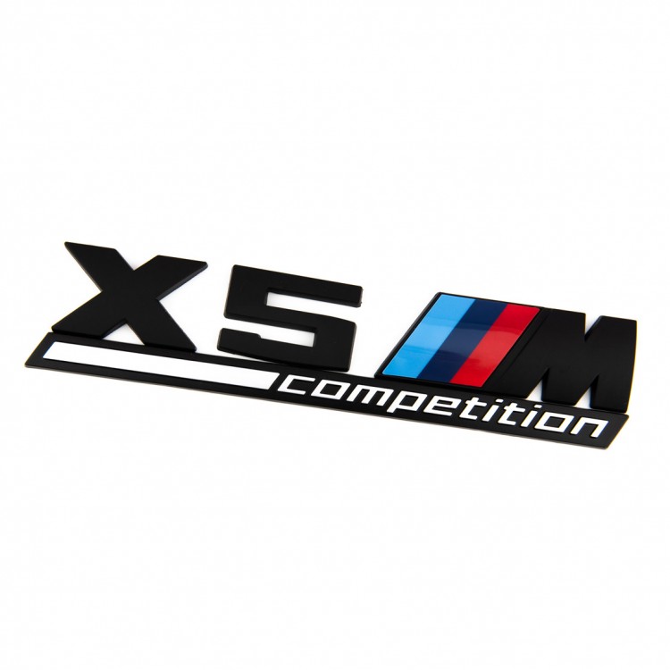Объемный шильдик X5 M  competition