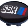 Колпачок на литые диски Speed Star Racing 58/50/11 черный 