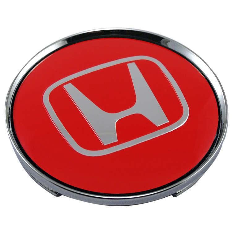 Колпачки на диски Honda 65/60/12 красный