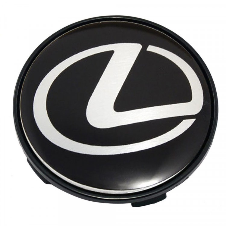 Колпачок на диски Lexus 68/62.5/9 black 
