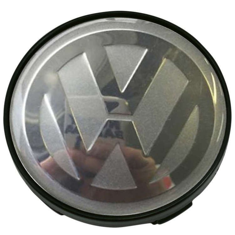 Колпачки на диски Volkswagen 60/54/10 черный и серебристый