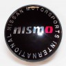Заглушка литого диска Nissan Nismo 68/65/12 черный 