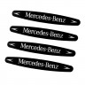 Наклейка на ручки Mercedes Benz черные 