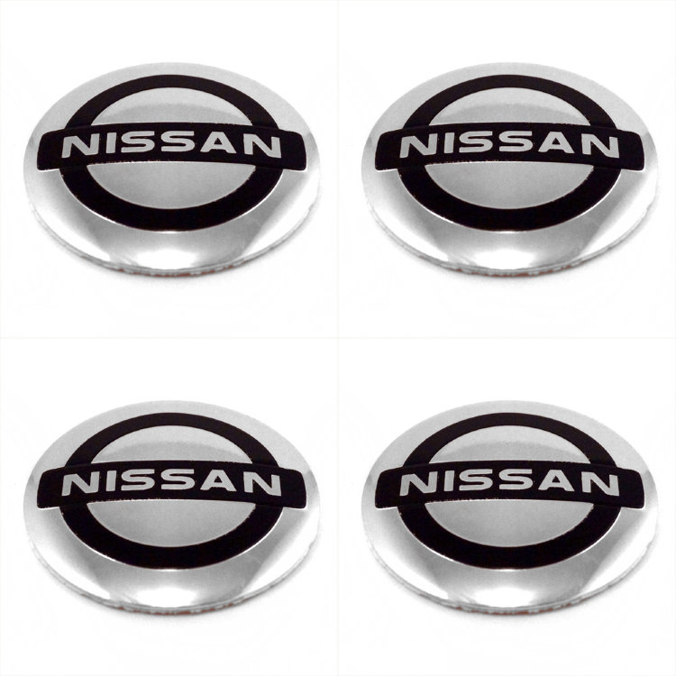 Наклейки на диски Nissan steel сфера 54 мм
