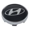 Колпачок на диски Hyundai 60|56|9 черный-хром