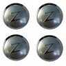 Заглушки для диска со стикером Z silver (64/60/6) хром 
