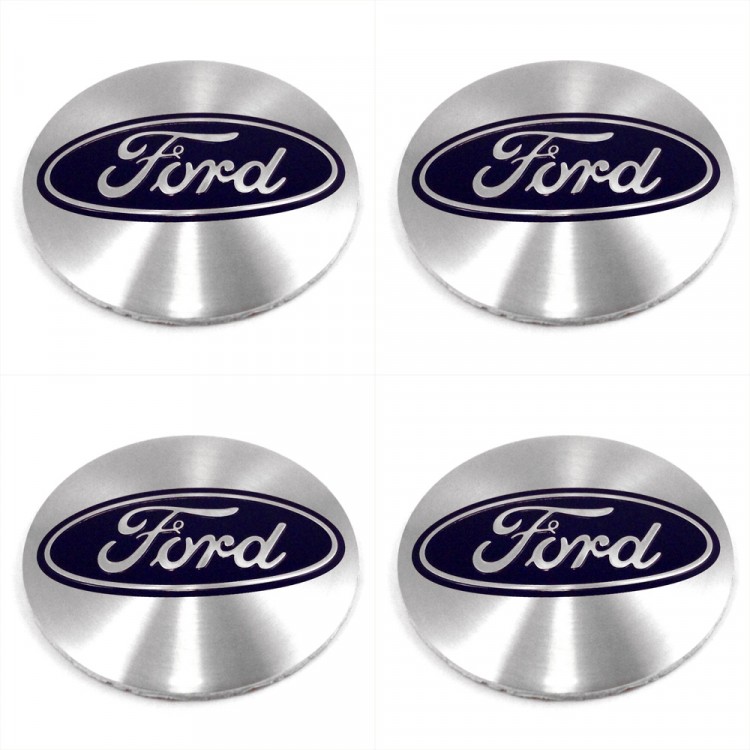 Наклейки на диски Ford steel сфера 56 мм 