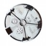 Колпачок на диски Mitsubishi RALLI ART 68/57/12 хромированный 